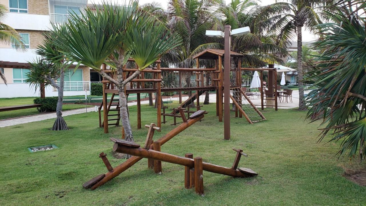 Paraiso Das Dunas - Apartamento A Beira Mar Com Jacuzzi - Proximo Ao Beach Park Aquiraz Esterno foto