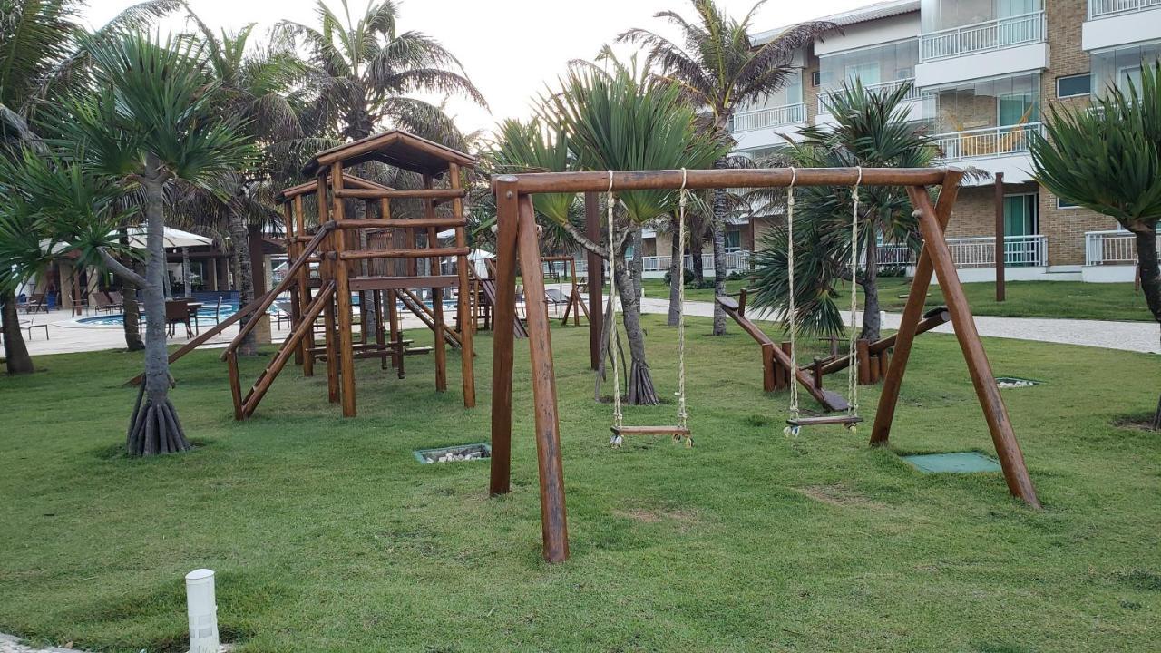 Paraiso Das Dunas - Apartamento A Beira Mar Com Jacuzzi - Proximo Ao Beach Park Aquiraz Esterno foto