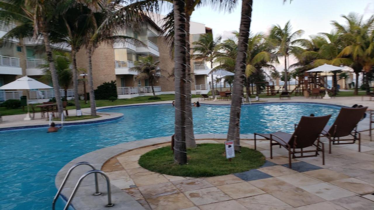 Paraiso Das Dunas - Apartamento A Beira Mar Com Jacuzzi - Proximo Ao Beach Park Aquiraz Esterno foto